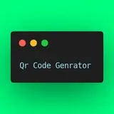 QR CODE GENRATOR // @Springreenoff avatar